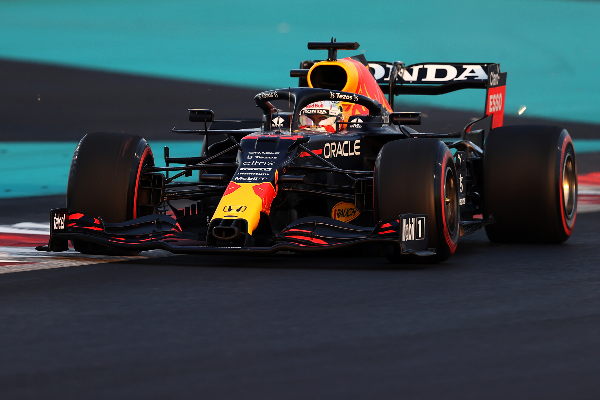 ポールポジションを獲得したマックス・フェルスタッペン選手（33号車 レッドブル・レーシング・ホンダ）　（C）Getty Images / Red Bull Content Pool