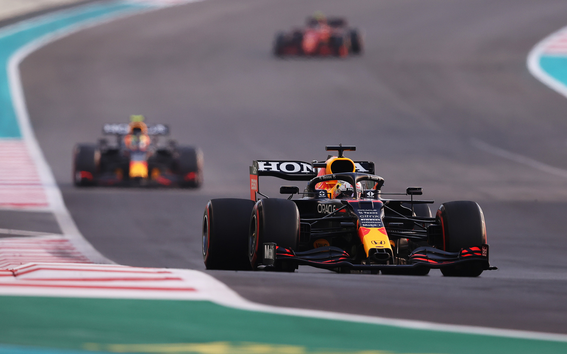 ホンダF1ラストイヤーで最終戦を優勝、ドライバーチャンピオンを獲得したマックス・フェルスタッペン選手（33号車 レッドブル・レーシング・ホンダ）　（C）Getty Images / Red Bull Content Pool