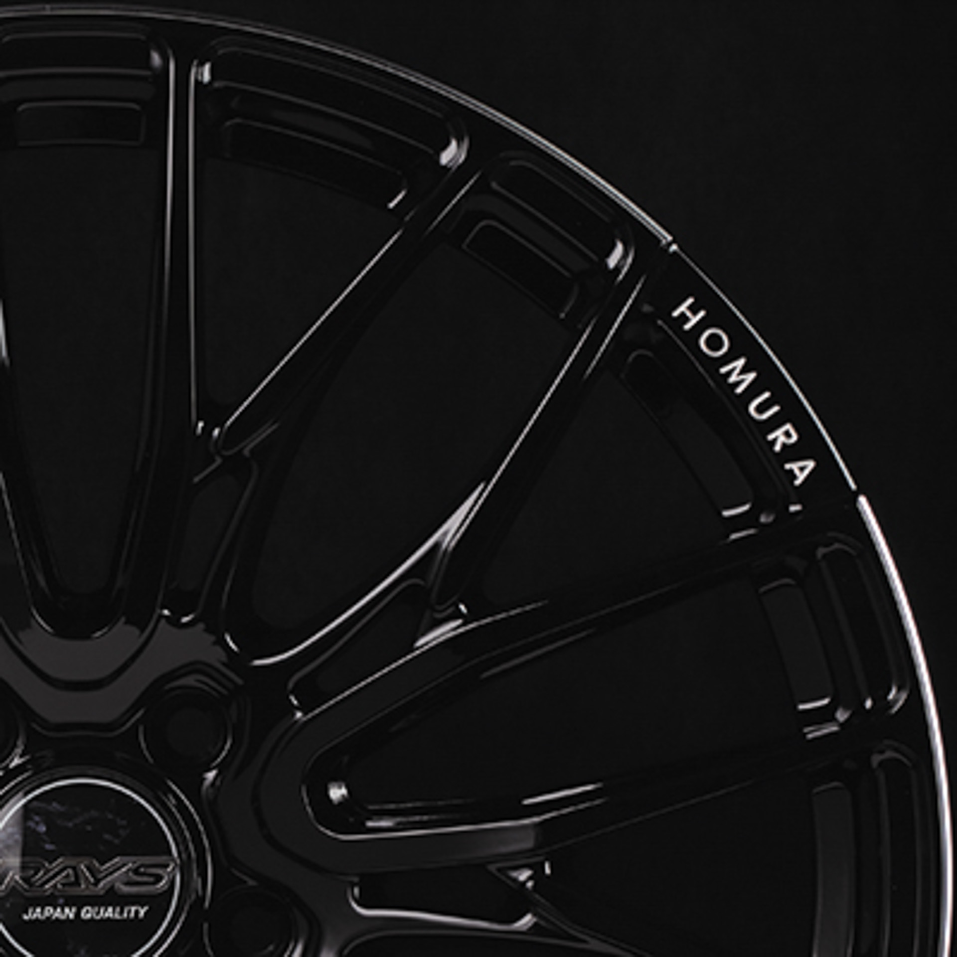 特許技術「A.M.T.」でHOMURAの文字がマシニングされている