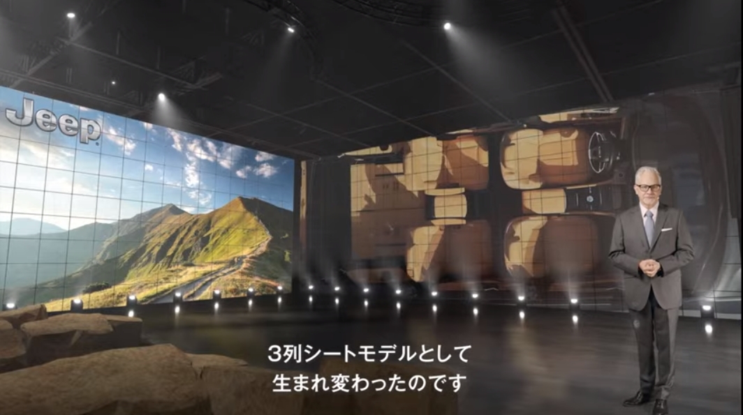 3列シートを備えることで、6人乗り、または7人乗りを可能にした