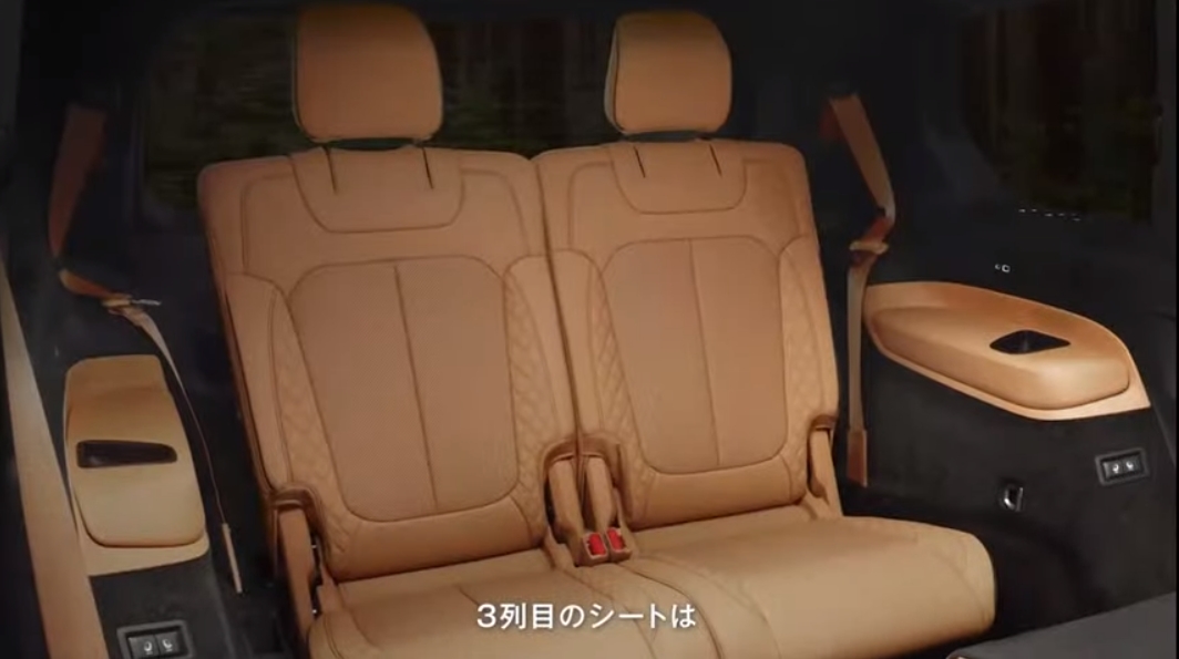 3列目のシートでも座り心地の快適さを追求