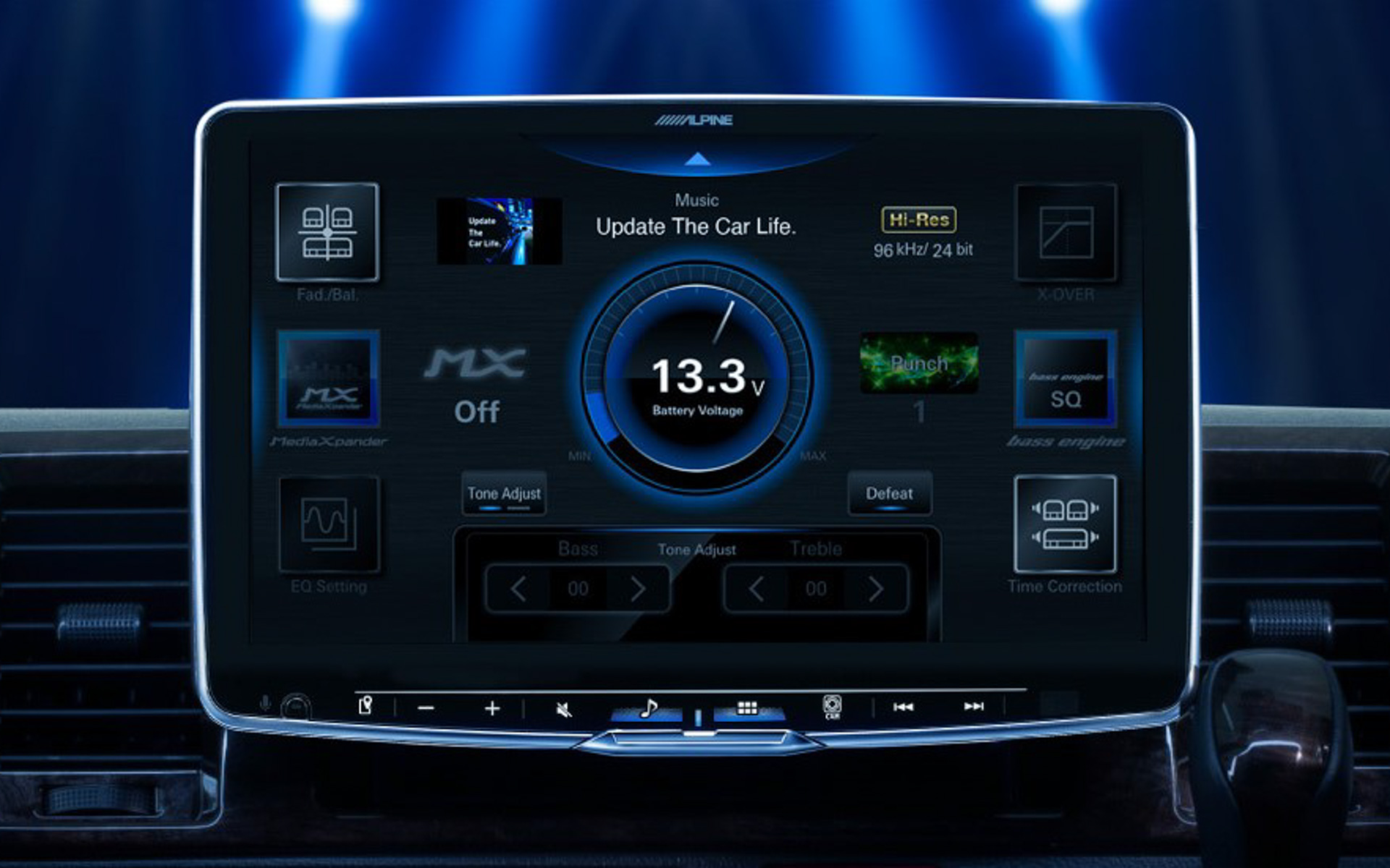 ディスプレイオーディオ新製品「フローティング ビッグ DA」