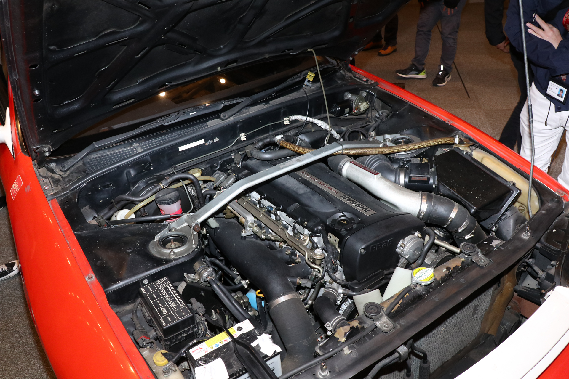 エンジンは当時、ブローしたままというドライバーの記憶もあるが、現在の状態は分解してみないと分からないという