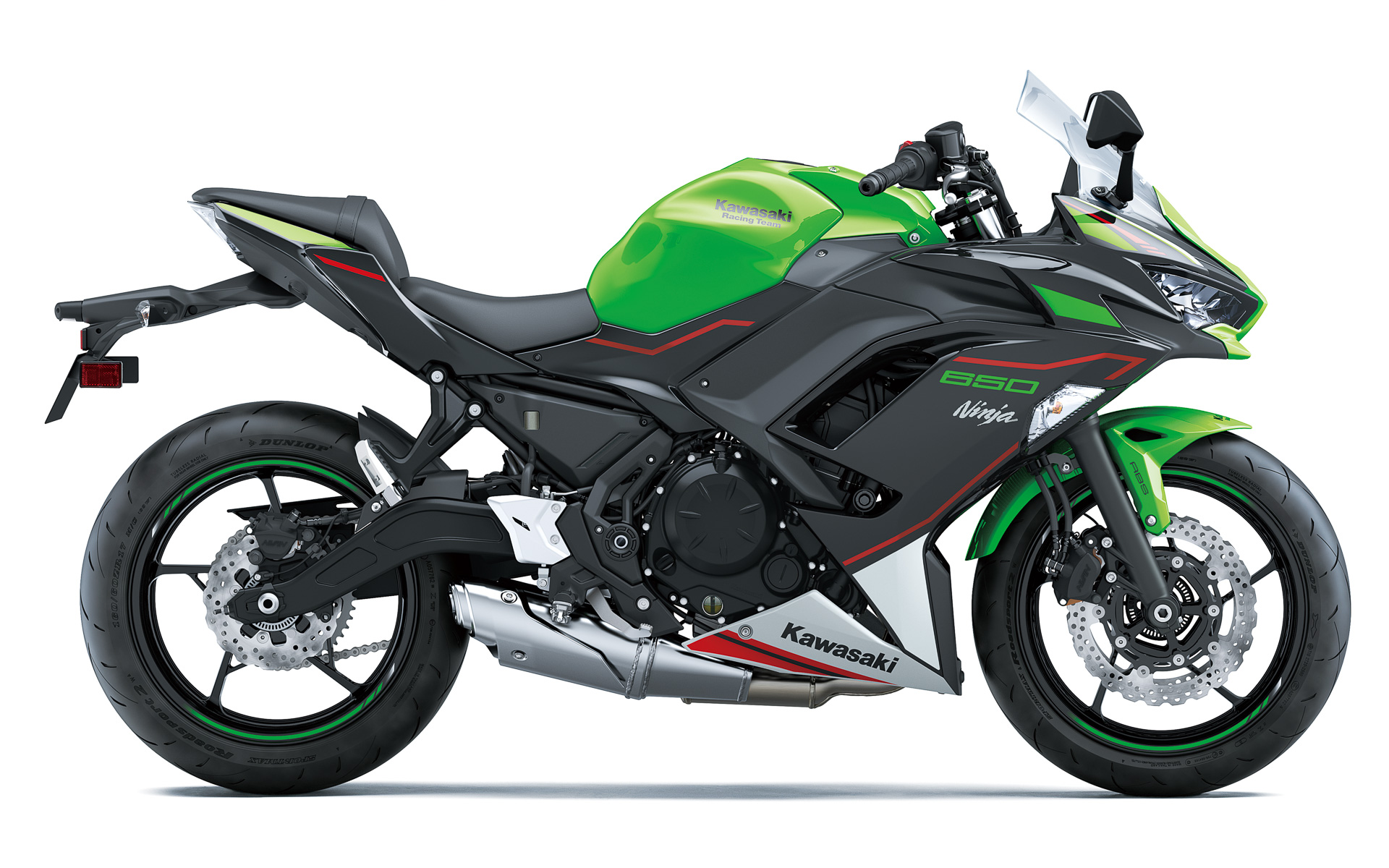 Ninja 650 KRT EDITIONのカラー：ライムグリーン×エボニーは変更なくそのまま継続販売となる