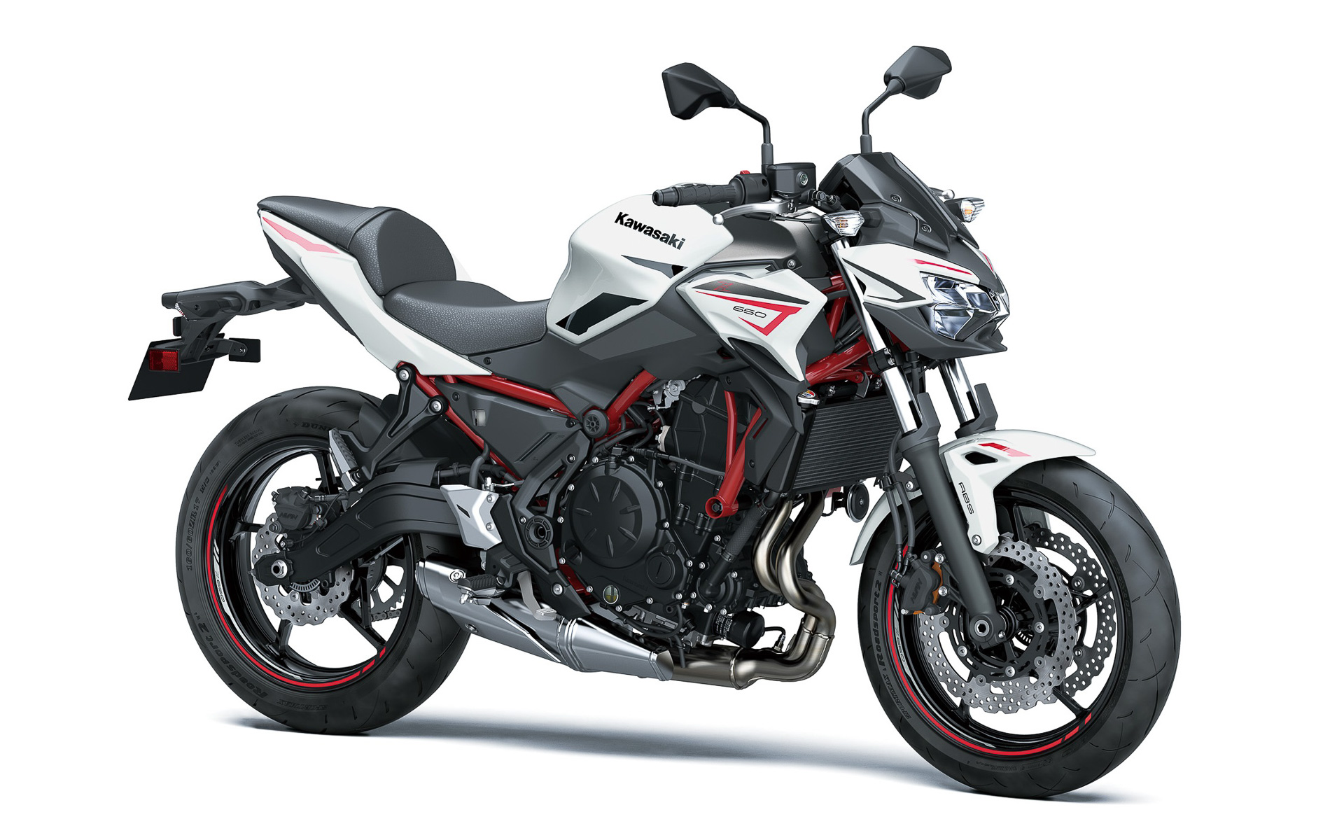 Z650の新カラーは「パールロボティックホワイト×メタリックマットグラフェンスチールグレー」