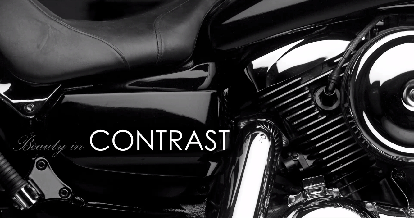 内装イメージのテーマは「コントラストの美しさ」