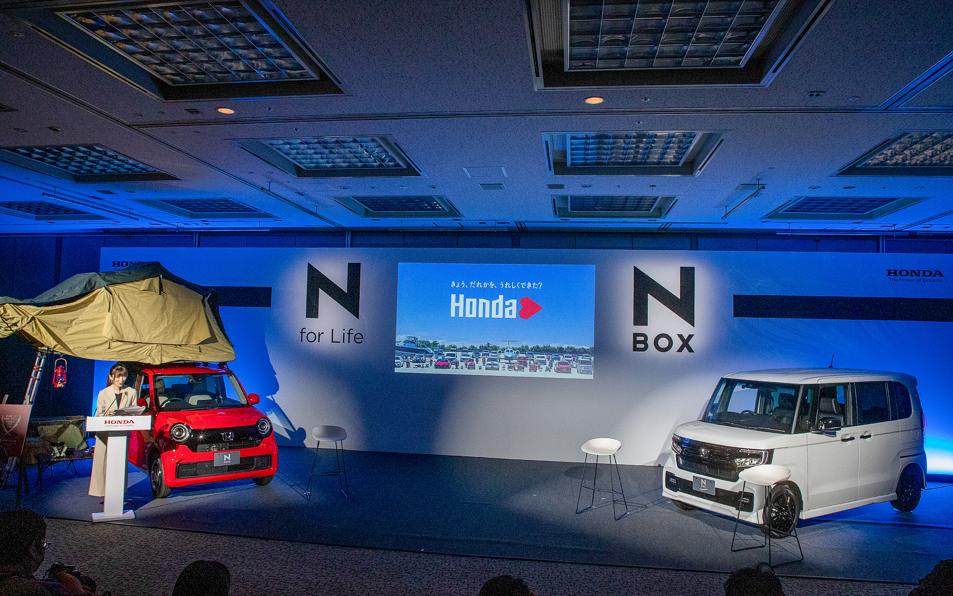 Hondaハートの精神に基づいて誕生したのがNシリーズ。12月16日で10周年を迎えたNシリーズにちなんだ話題で構成されるトークイベントが開催された