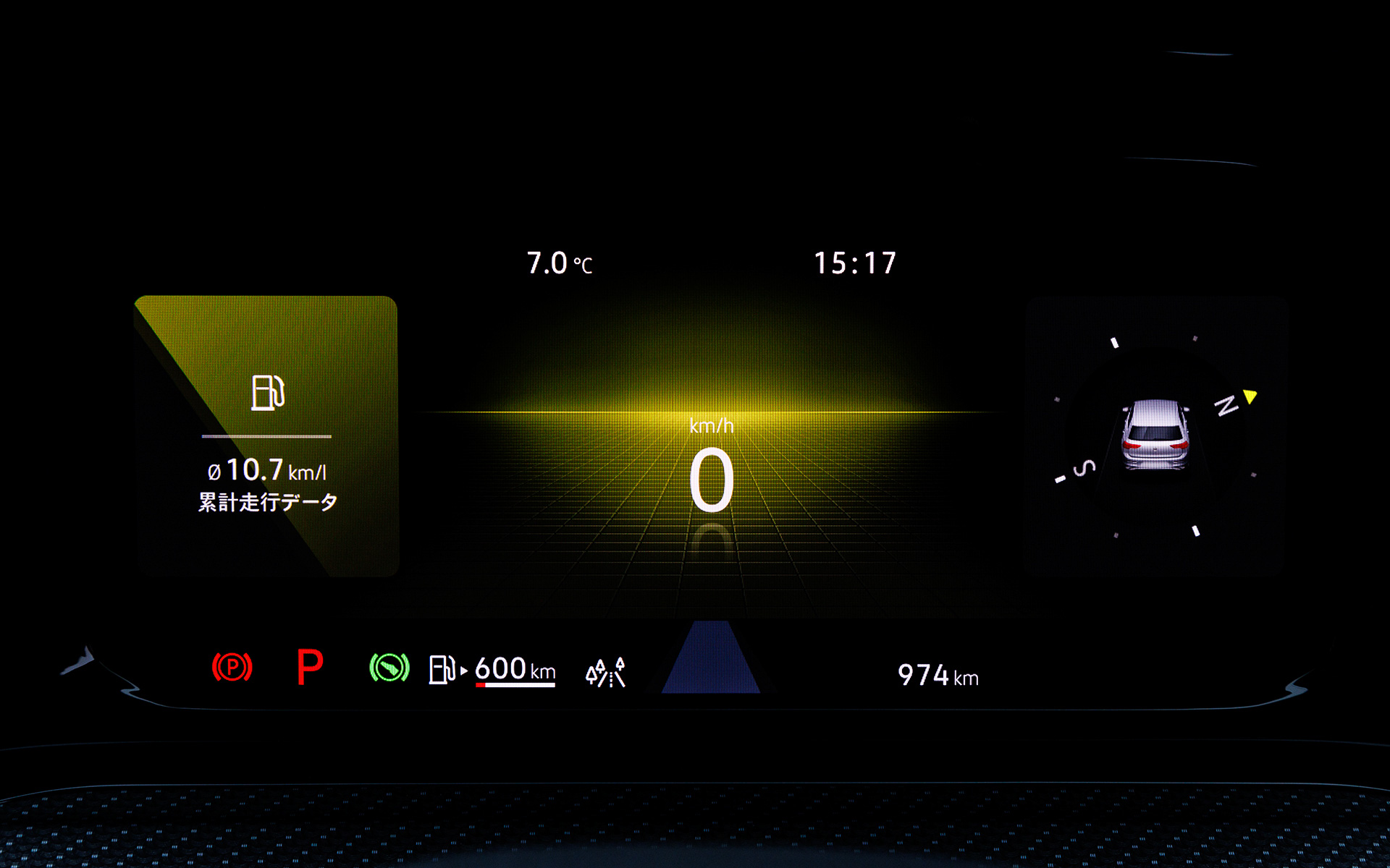 ゴルフ TDIでは、同一車線内全車速運転支援システム「Travel Assist（トラベル アシスト）」やデジタルメータークラスター「Digital Cockpit Pro（デジタル コクピット プロ）」といった最新ゴルフならではの先進装備をエントリーグレードから標準装備。シートはR-Line専用のファブリック＆マイクロフリースシートが与えられる