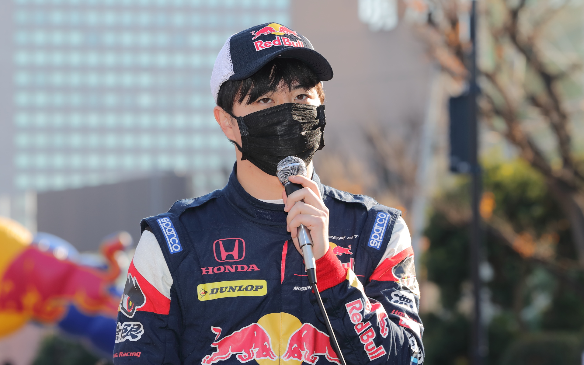 大湯都史樹選手（TEAM Red Bull MUGEN）