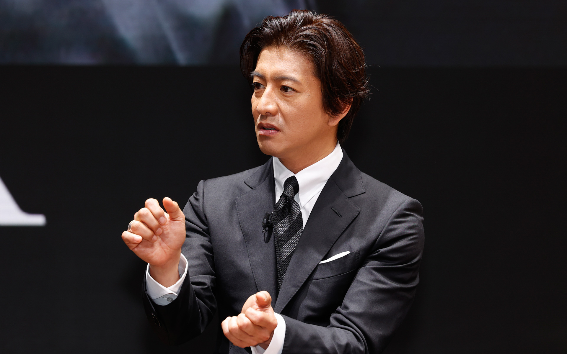 日産ブランドアンバサダーの木村拓哉さん