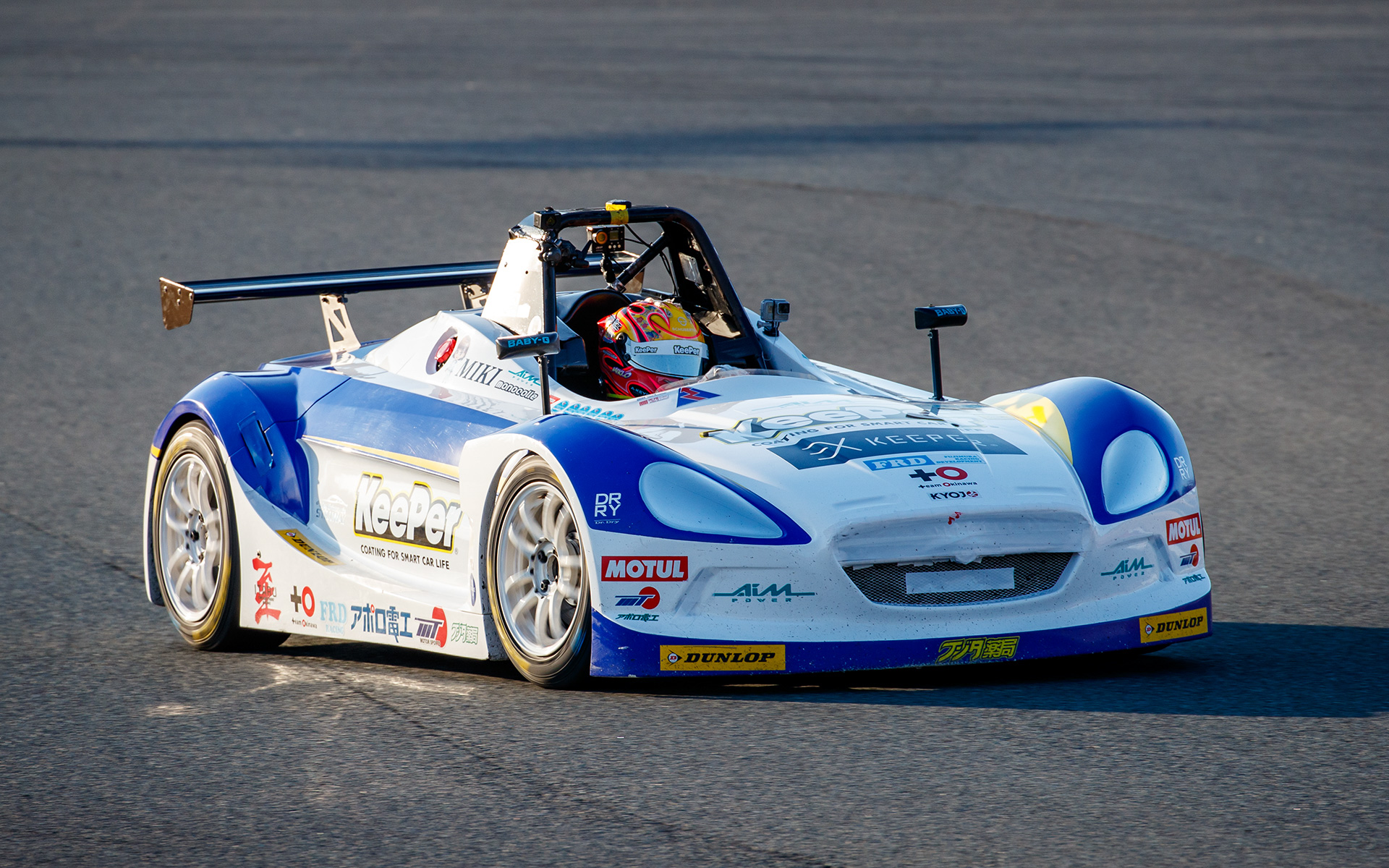 8番手スタートの37号車 Keeper VITAの翁長実希選手