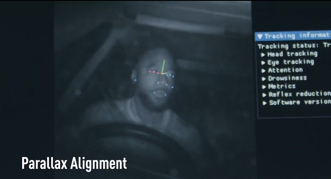 「AR HUD 2.0」ではアイトラッキングシステムを導入