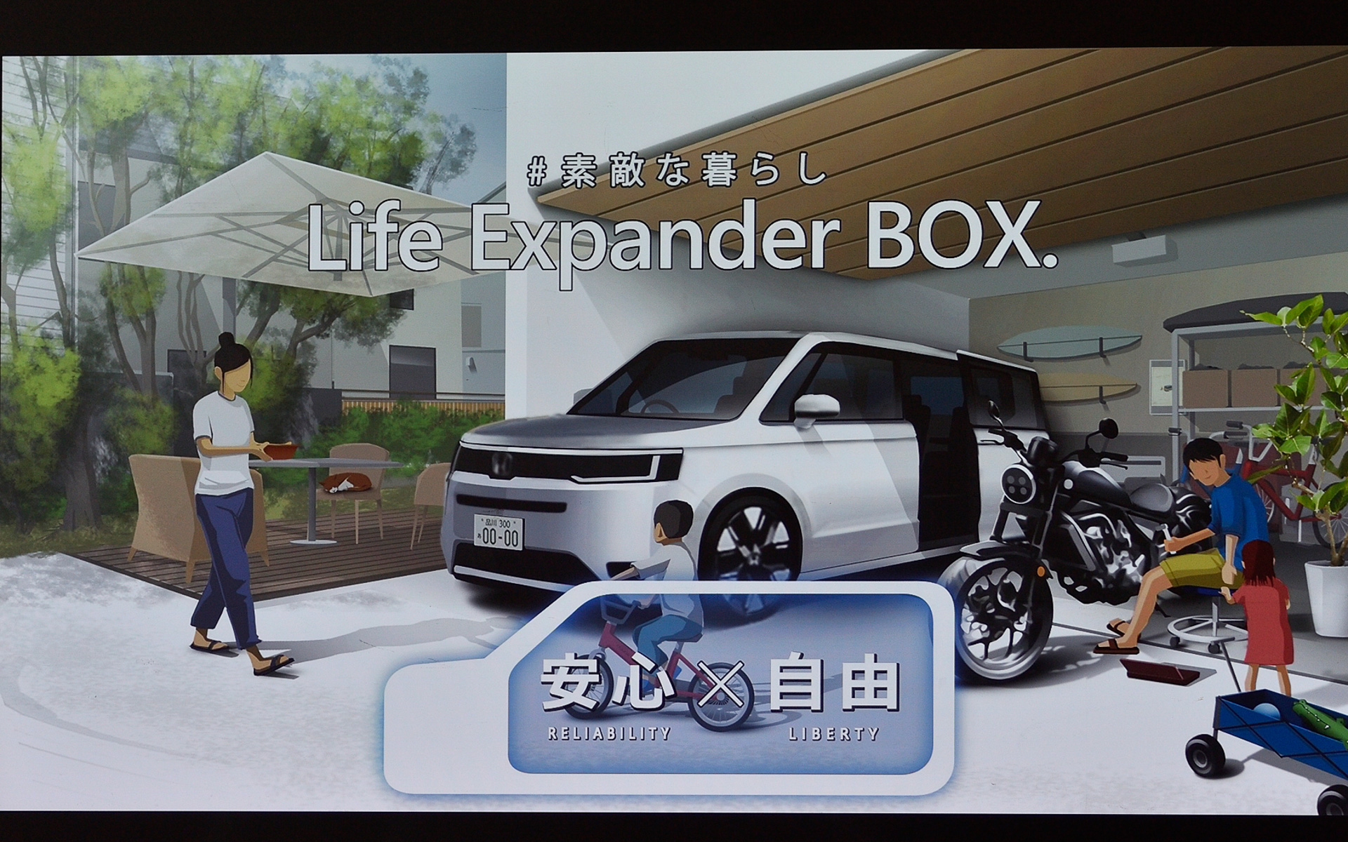 エアーのコンセプトボード