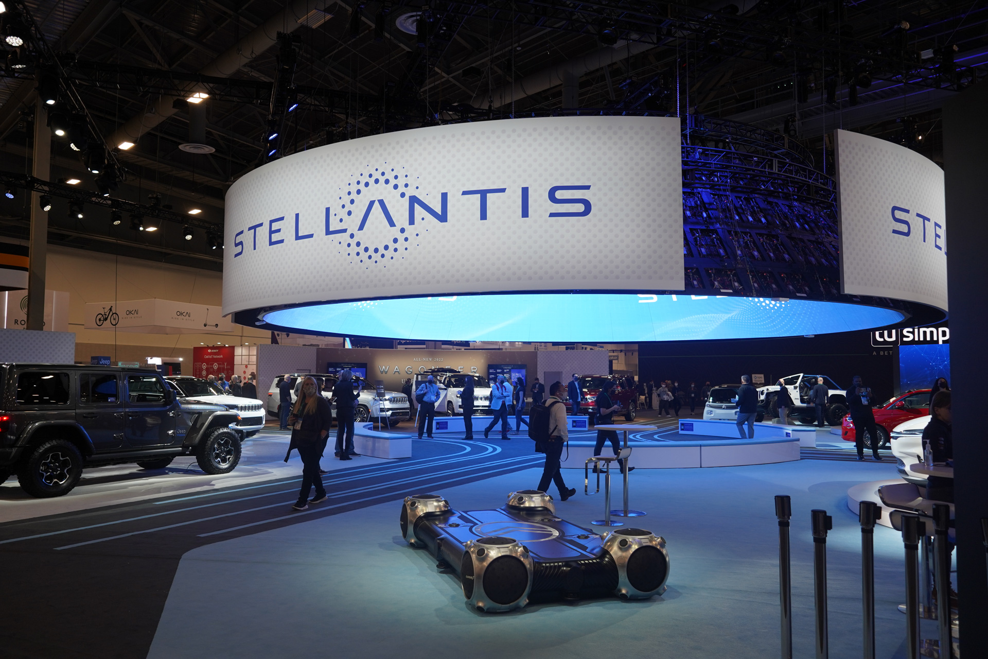 ステランティスのブース