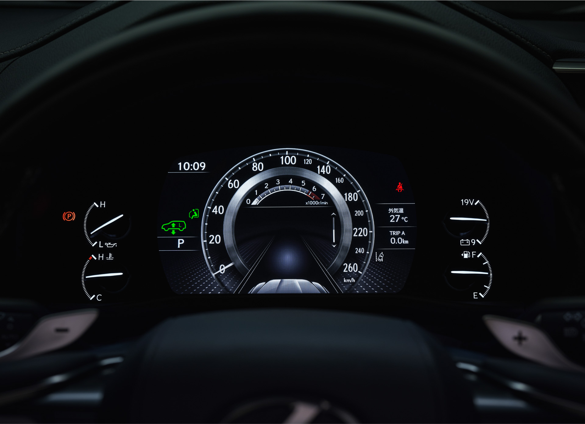 スピード・タコメーター（アナログ表示）