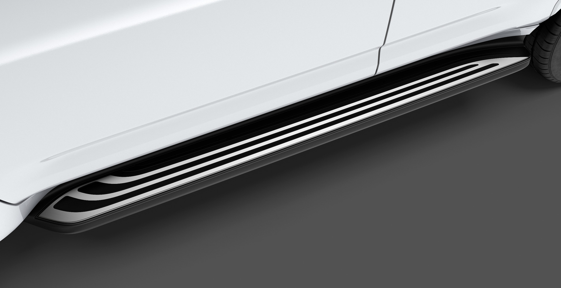 サイドステップメタルプレート　単品価格は13万2000円