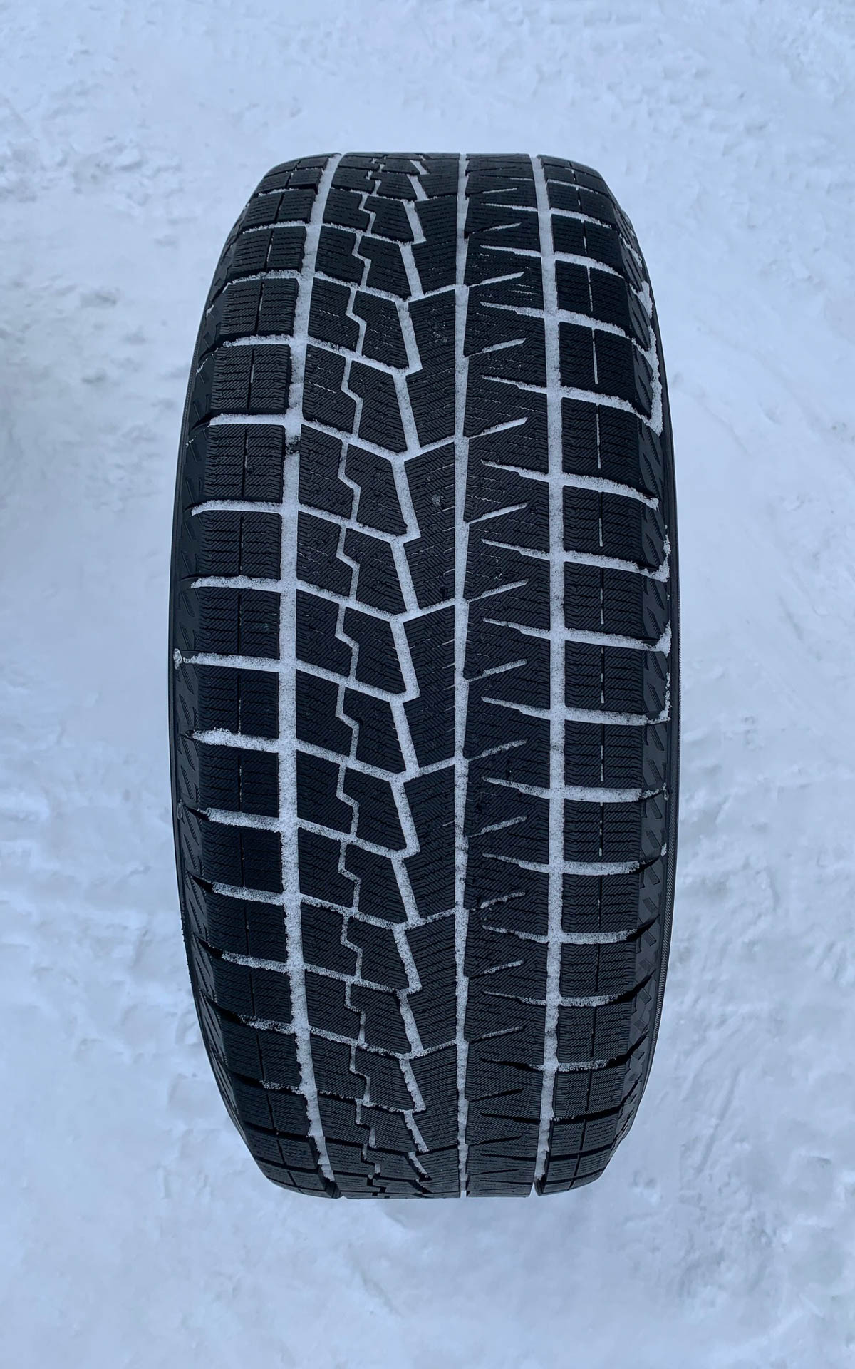 iceGUARD 7。左側がアウト側です。力強くて好ましい顔つきです