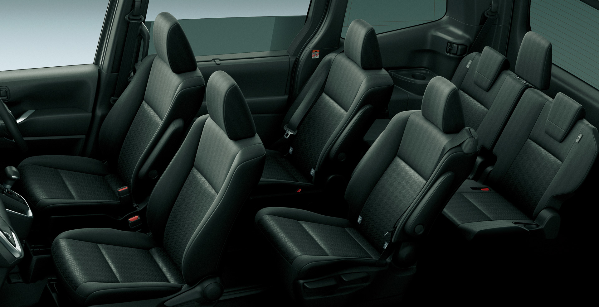 ノアの7人乗り：S-G（ガソリン・2WD・7人乗り）内装色：ブラック