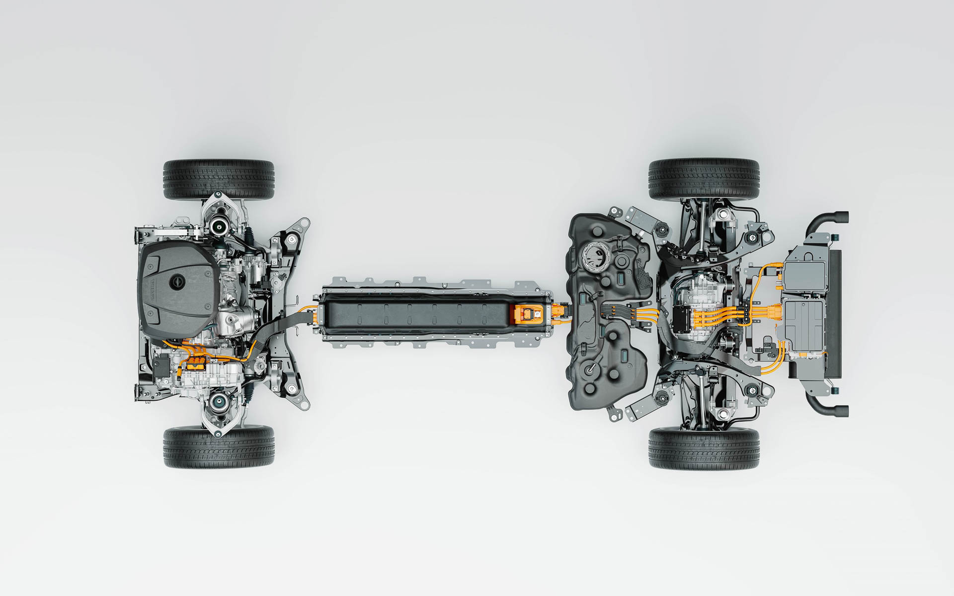 エンジン、モーター、バッテリのすべてを一新