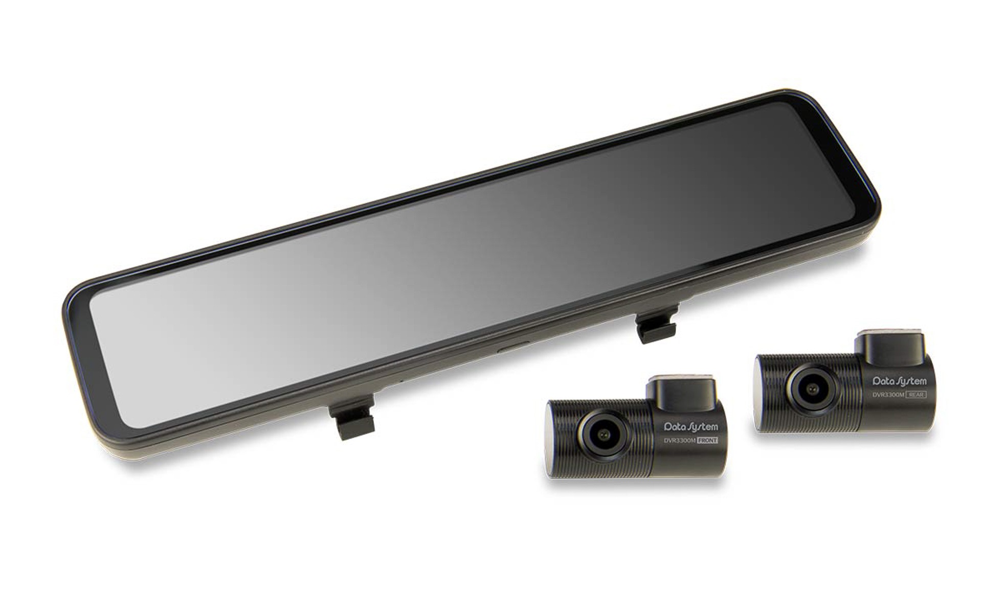 開発中の「ルームミラー型ドライブレコーダー」