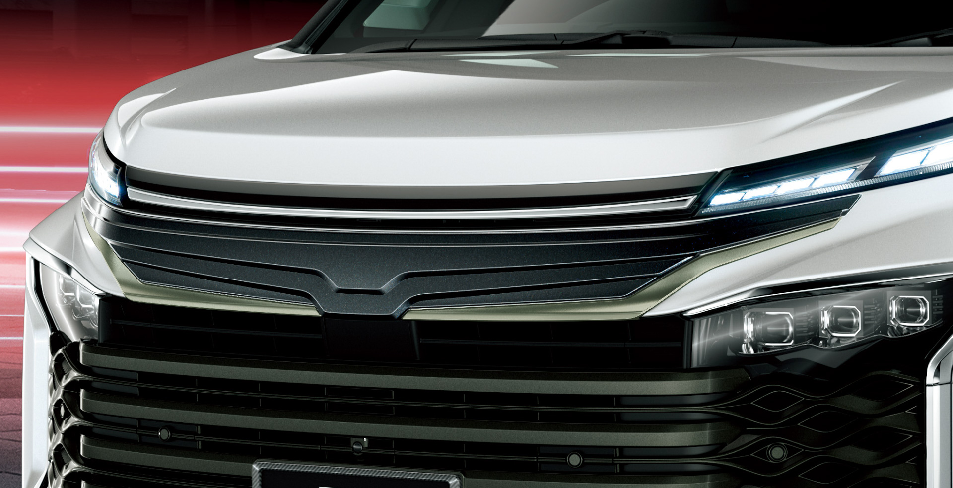 ヴォクシー専用GRフロントバンパーガーニッシュ