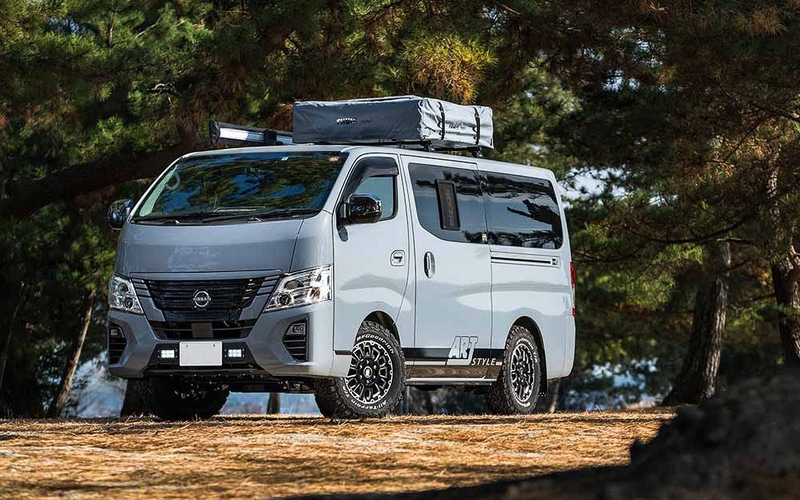 日産、8社が製作した「キャラバン」カスタム車の投票キャンペーン 投票