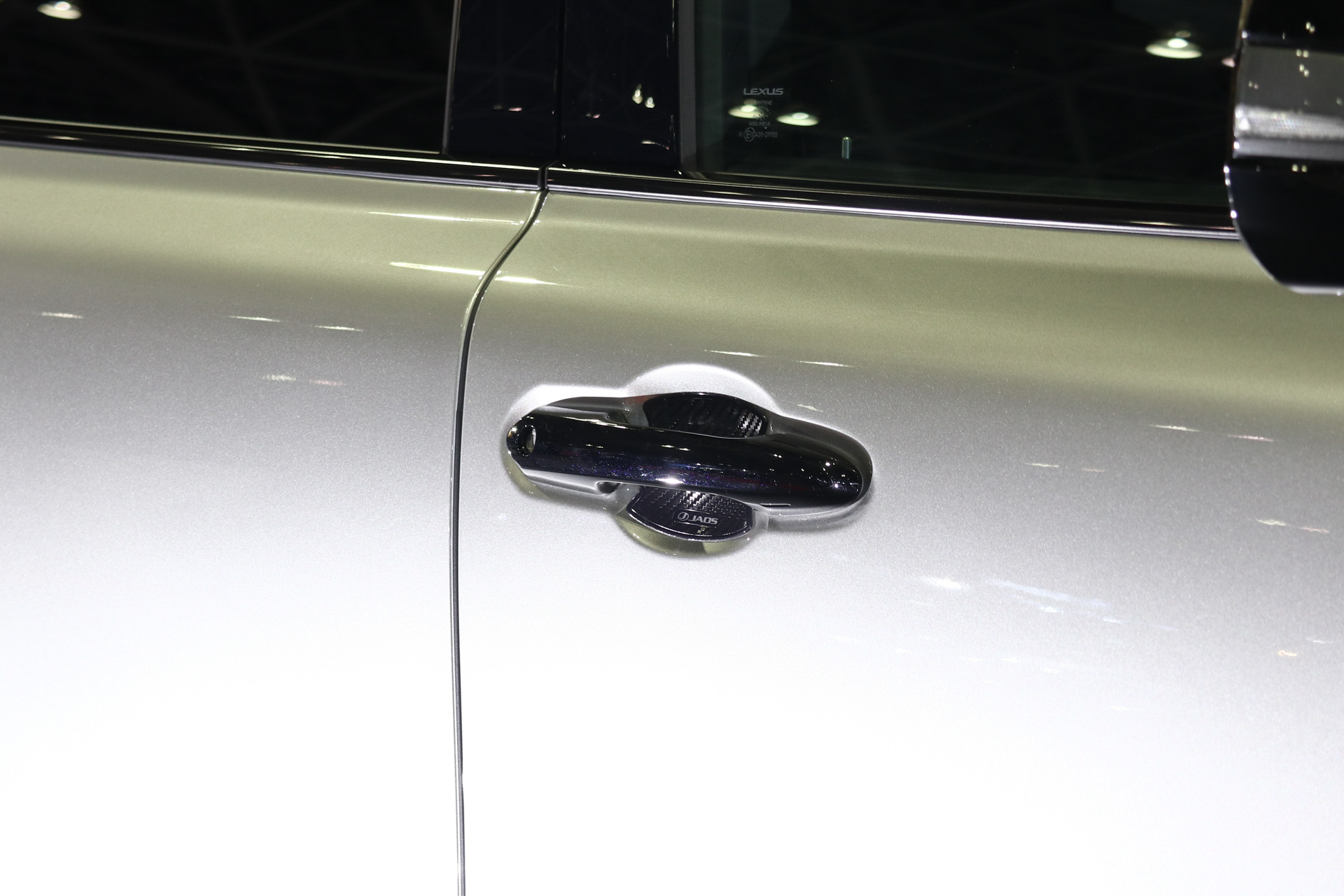 JAOSドアハンドルプロテクターtype-Aを装着