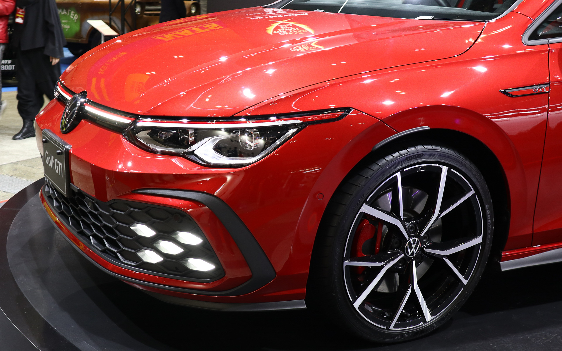 ノーマル車のフロントまわり