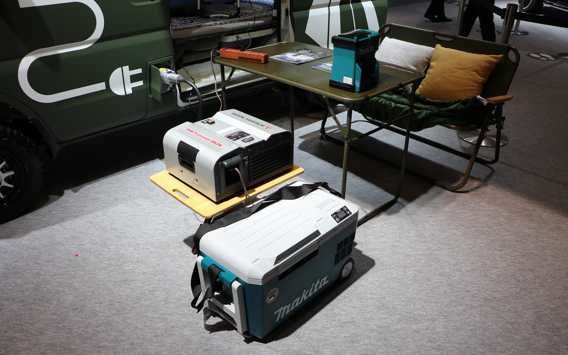 クルマから電気を提供することも可能