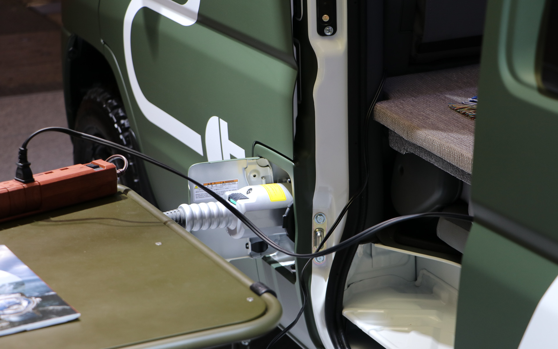 クルマから電気を提供することも可能