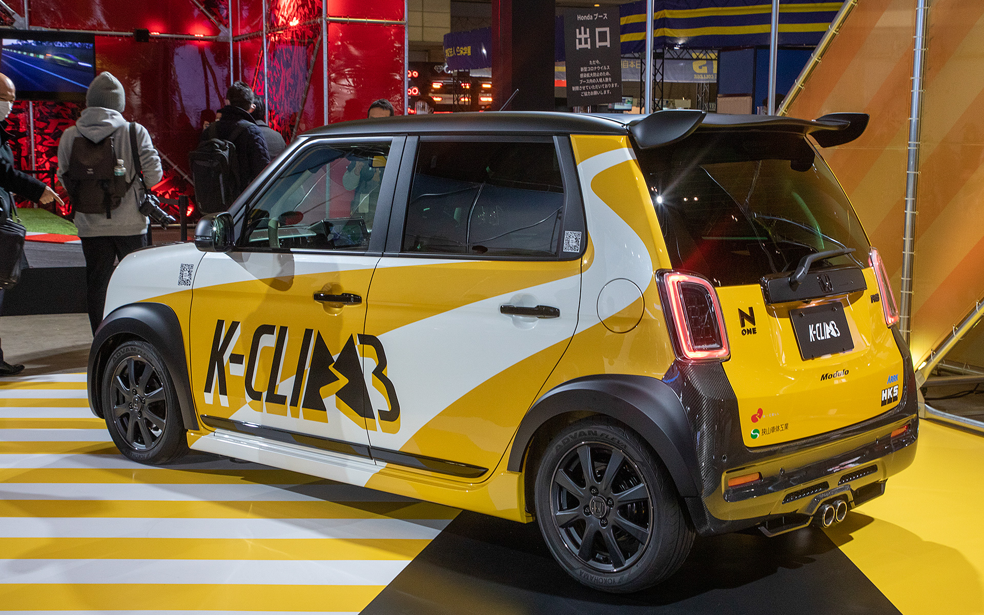 ホンダアクセスが制作したヒルクライム仕様車。ベースはN-ONE RS