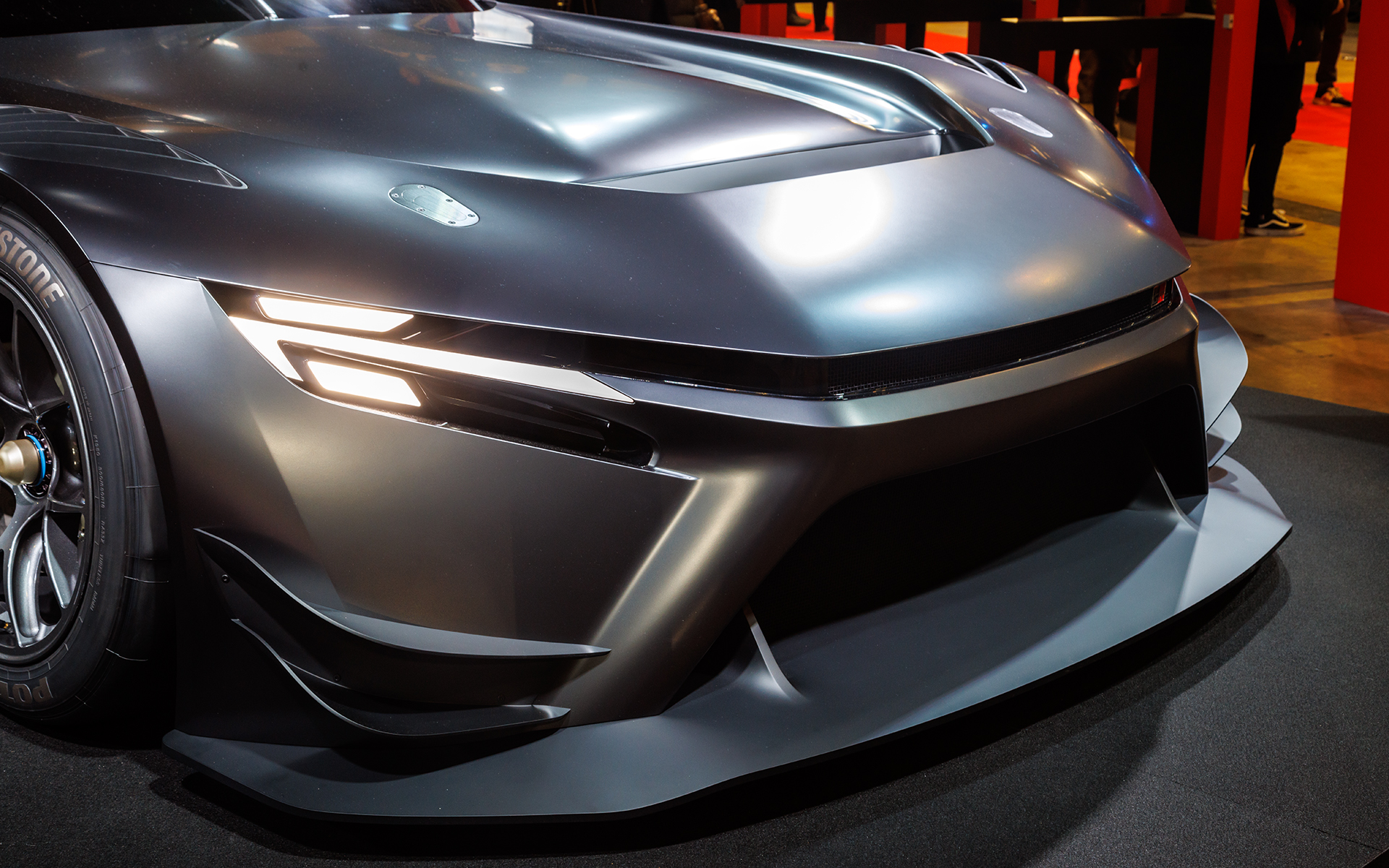 GR GT3 Concept。ボディサイズは4590×2040×1140mm（全長×全幅×全高）。ホイールベースは2725mm