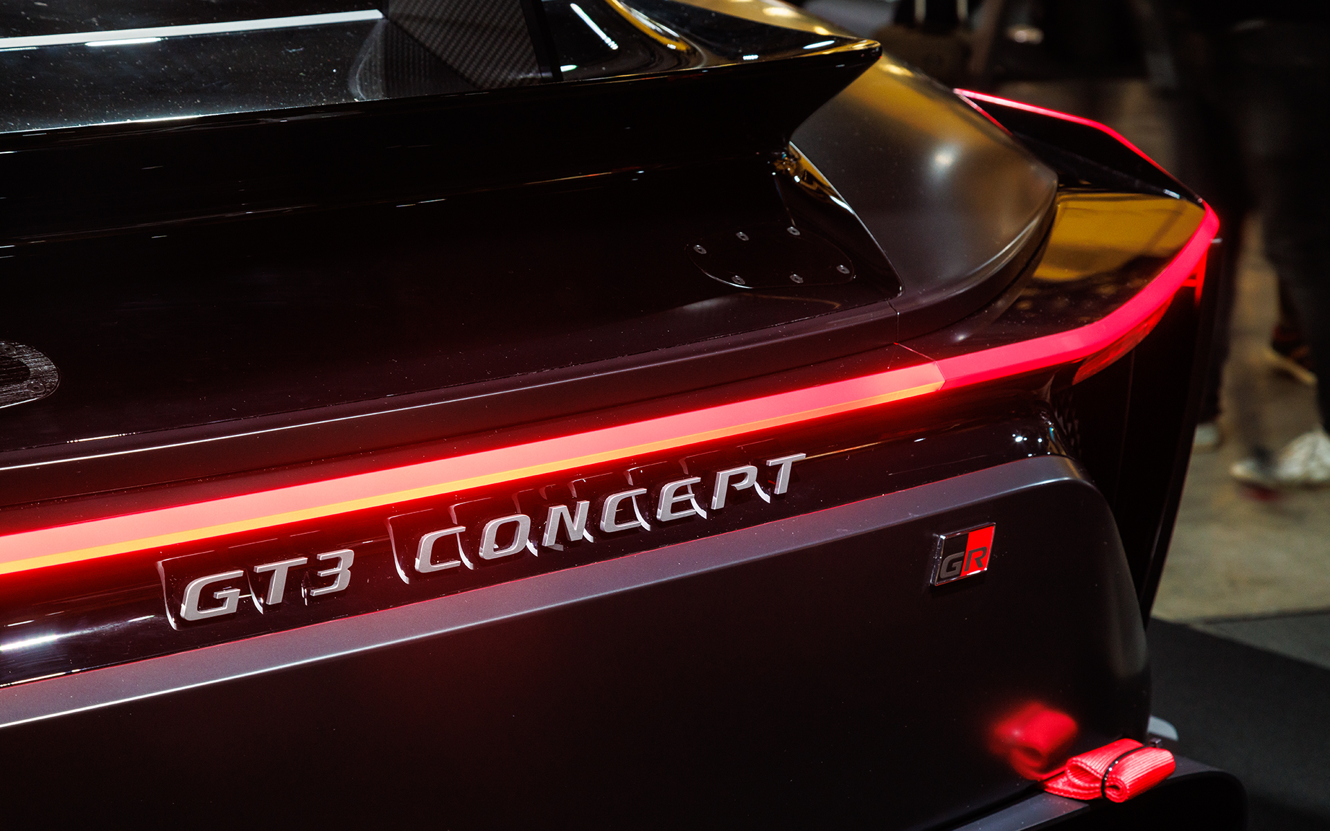 GR GT3 Concept。ボディサイズは4590×2040×1140mm（全長×全幅×全高）。ホイールベースは2725mm
