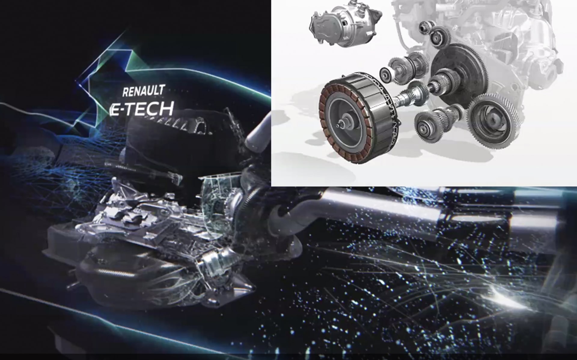 E-TECH HYBRIDはF1の技術が使われている