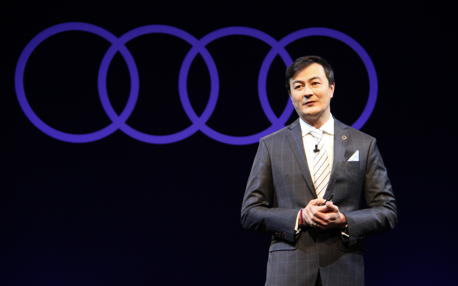 アウディ ジャパンのブランドディレクター マティアス・シェーパース氏