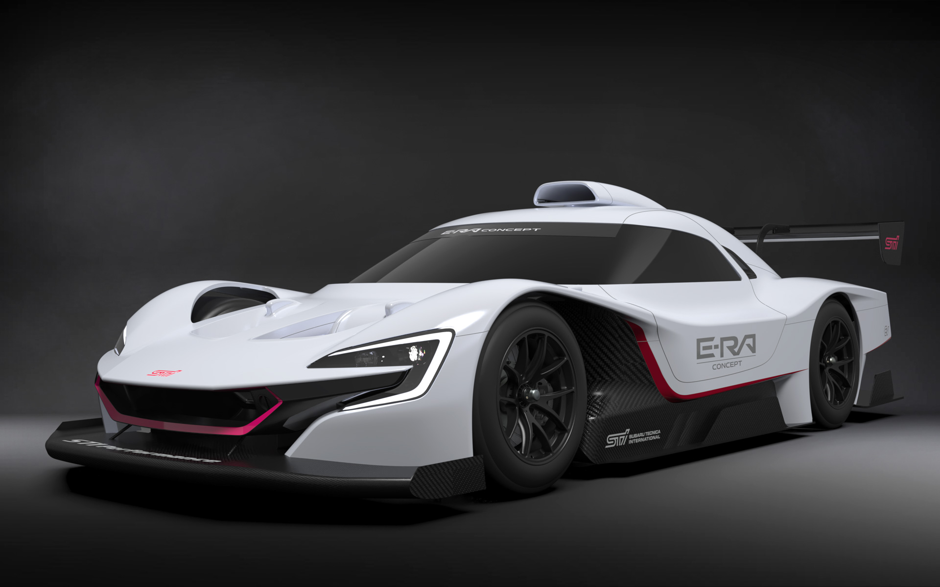 東京オートサロン2022のスバル/STIブースに展示された「STI E-RA CONCEPT」