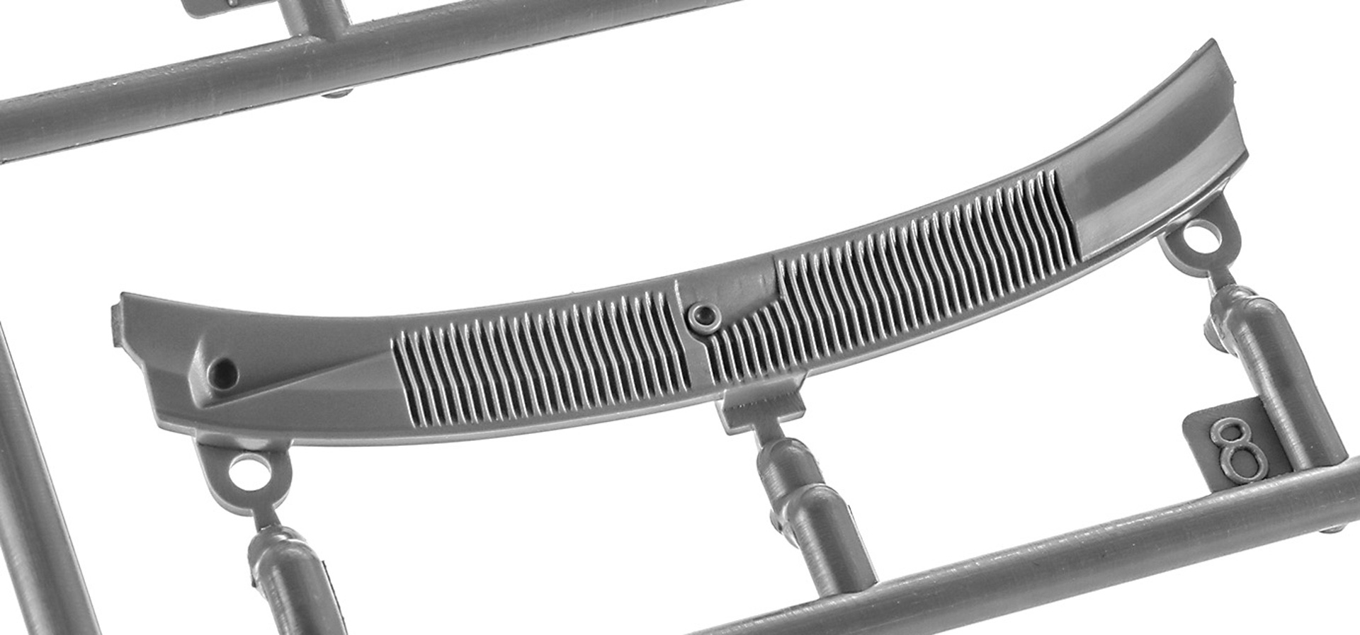 カウルトップ（パーツカラー：ダークグレー）