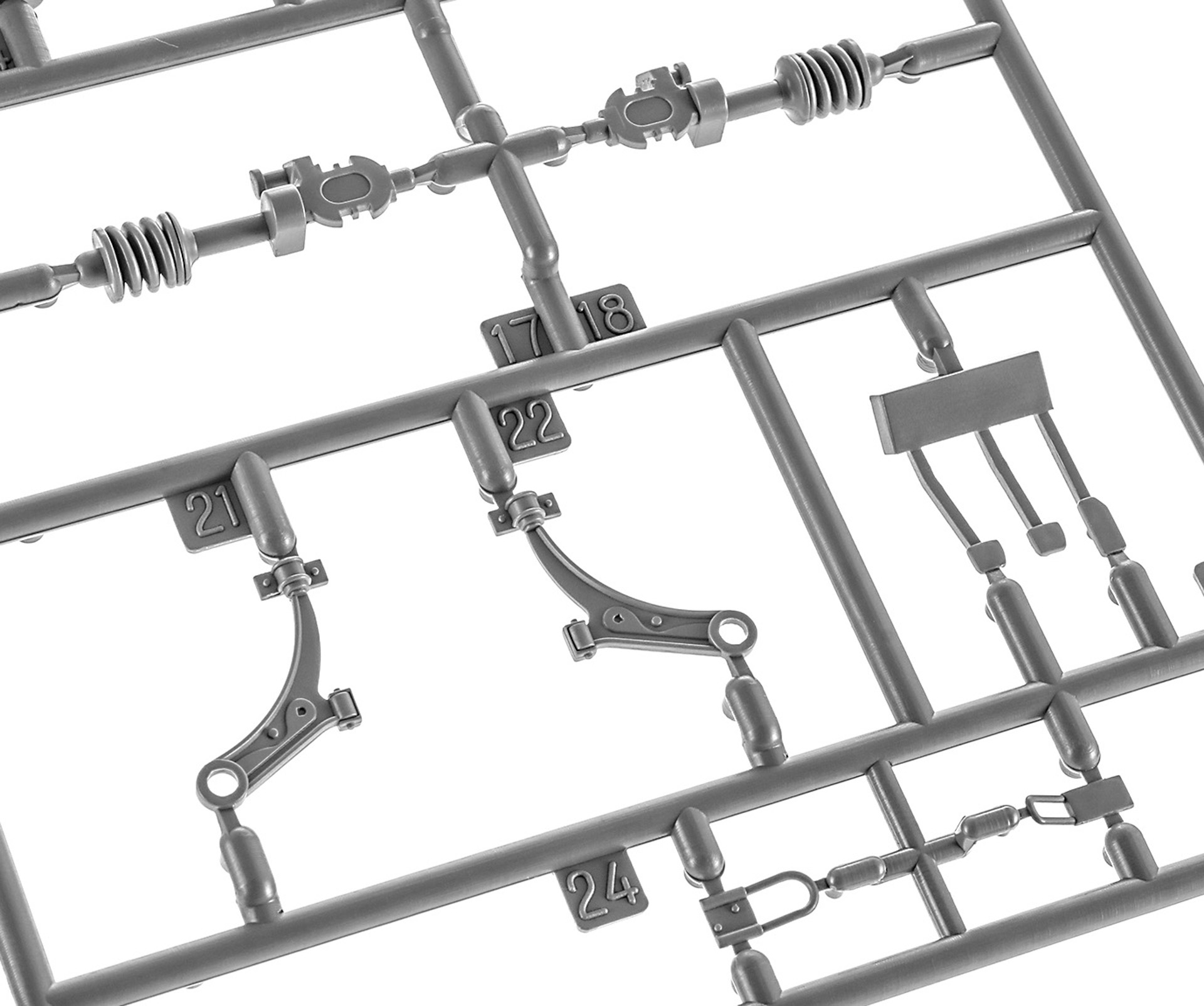 フロントサスペンション（パーツカラー：ダークグレー）