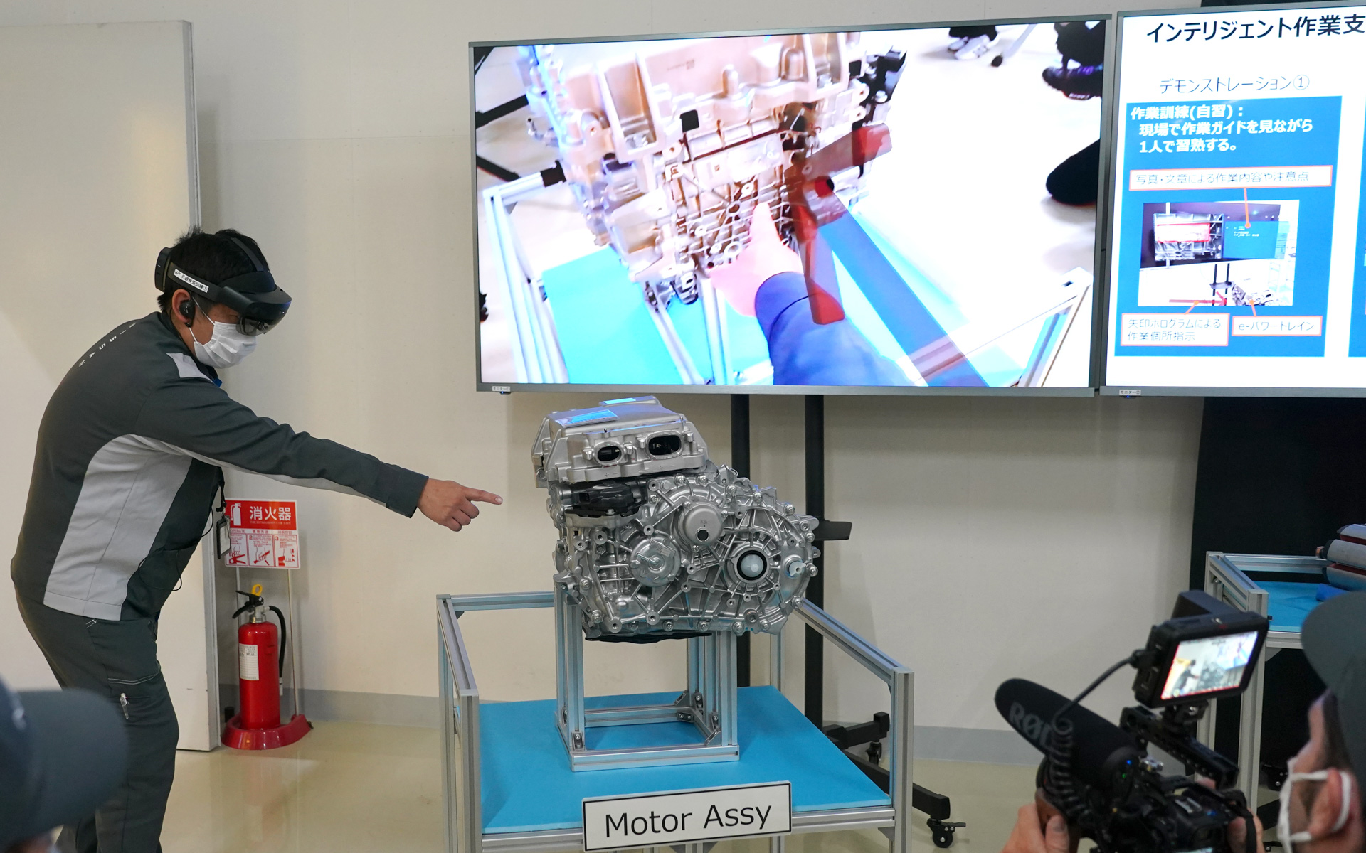 日産自動車が栃木工場に導入開始したIOSS（インテリジェント作業支援システム：Intelligent Operation Support System）