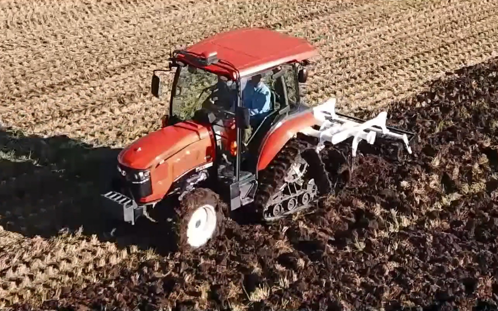 トラクターにもGS機能を搭載