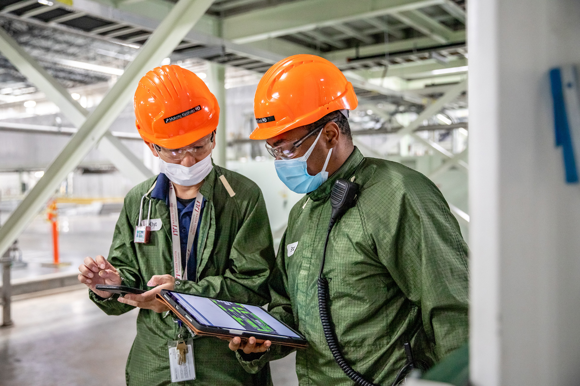 米国アラバマ州ハンツビル市に建設されたマツダとトヨタ自動車の合弁新工場「Mazda Toyota Manufacturing, U.S.A.,Inc.」