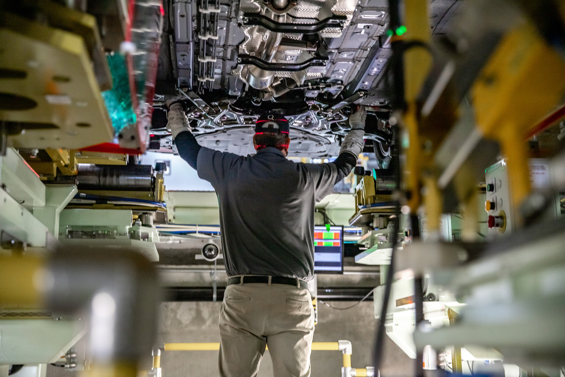 米国アラバマ州ハンツビル市に建設されたマツダとトヨタ自動車の合弁新工場「Mazda Toyota Manufacturing, U.S.A.,Inc.」
