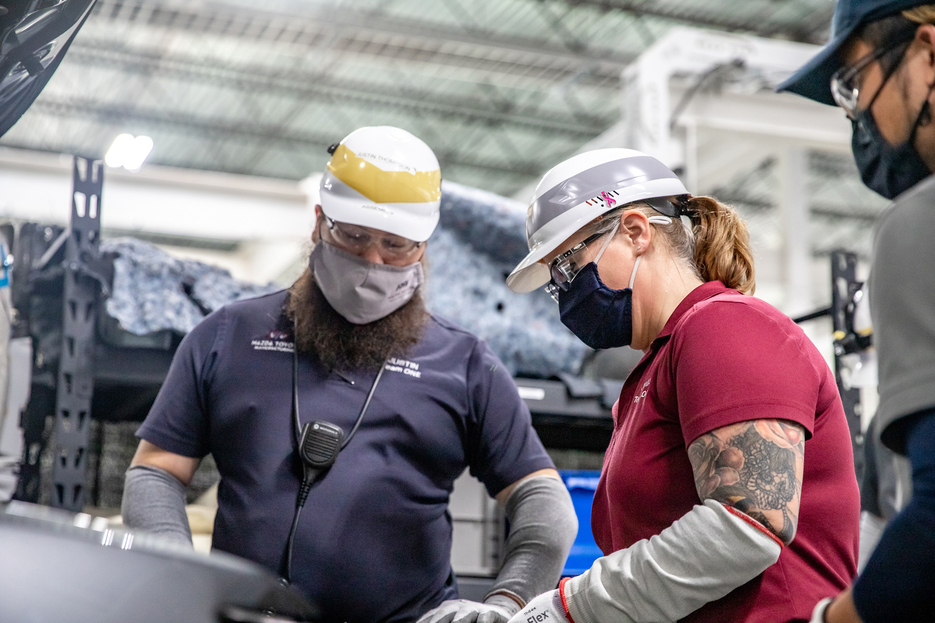 米国アラバマ州ハンツビル市に建設されたマツダとトヨタ自動車の合弁新工場「Mazda Toyota Manufacturing, U.S.A.,Inc.」