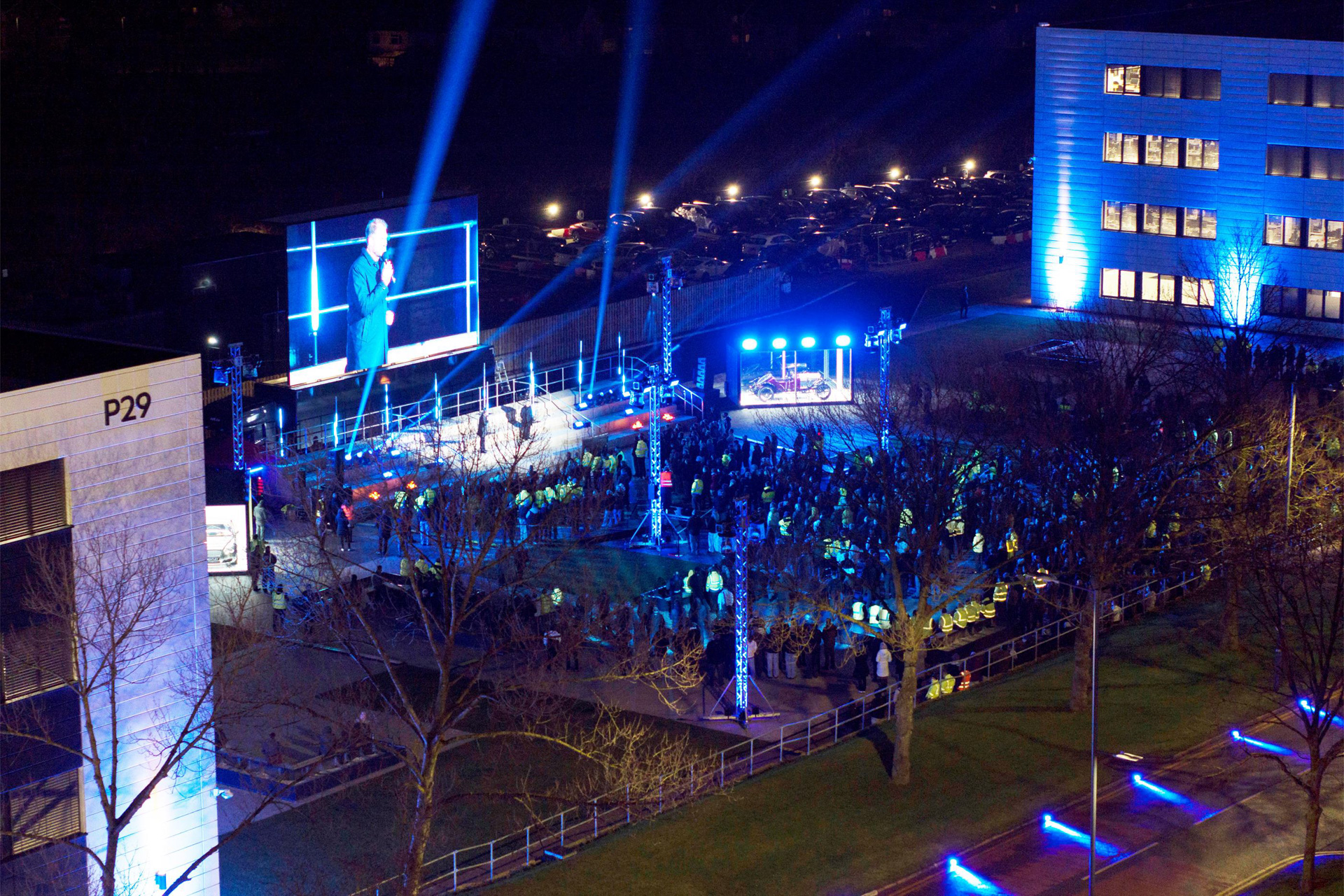 「ファイブ・イン・ファイブ」計画の発表イベント