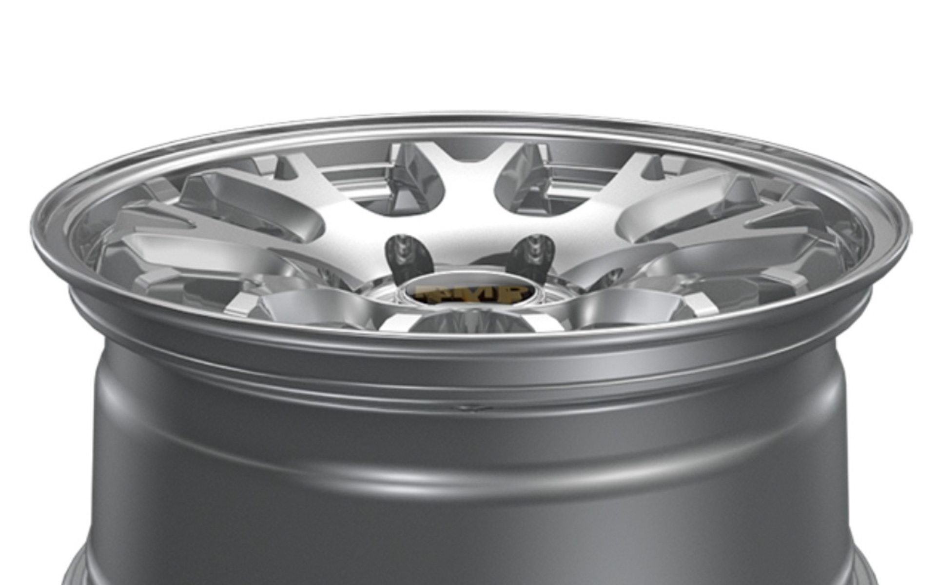 17×8J　INSET20（カラーはハイパーメタルコート/ミラーカット）