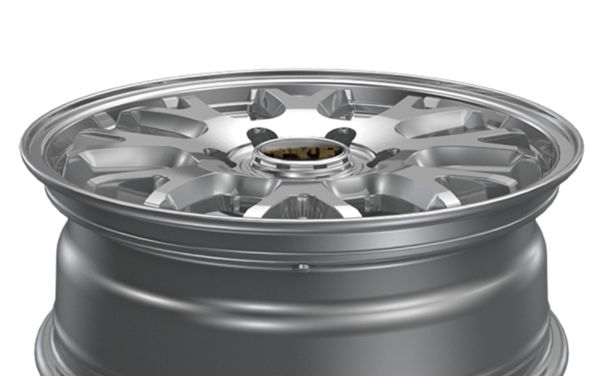 17×6.5J　INSET38（カラーはハイパーメタルコート/ミラーカット）