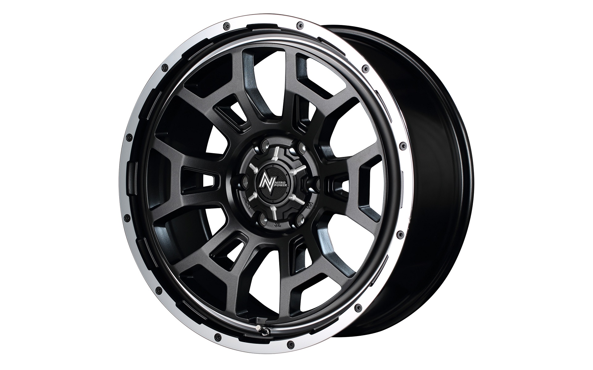 セミグロスガンメタ/フランジDC/リムヴァーレイポリッシュ