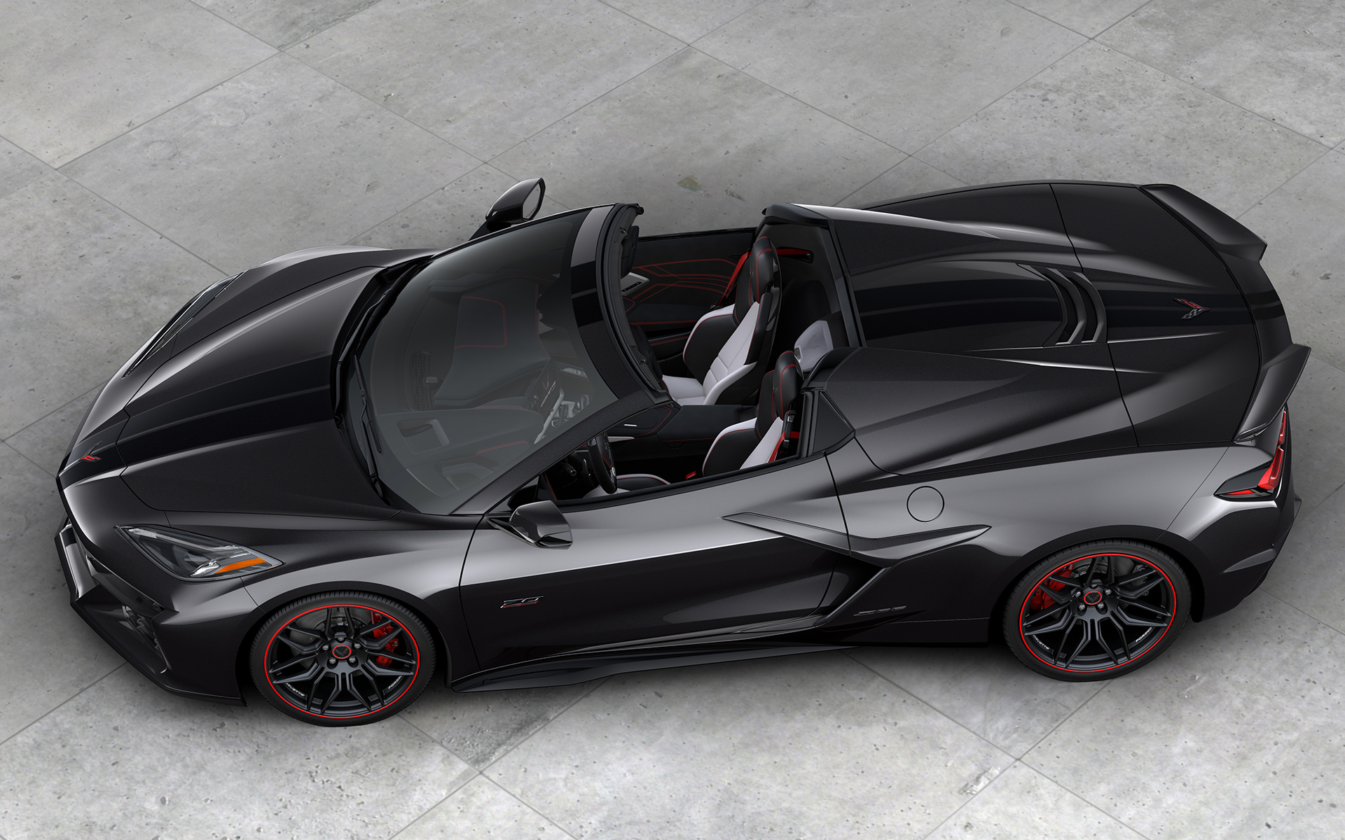 シボレー コルベット Z06 70th Anniversary Edition（カーボンフラッシュメタリック）