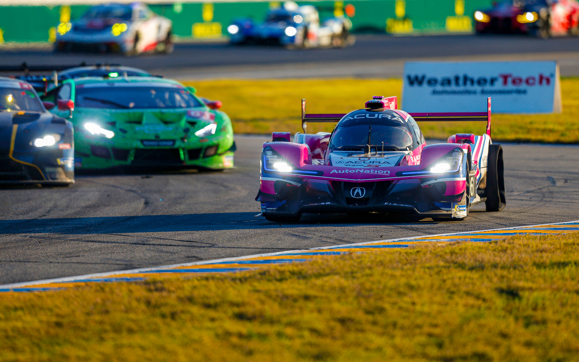 優勝したマイヤー・シャンク・レーシングのARX-05プロトタイプ（60号車）