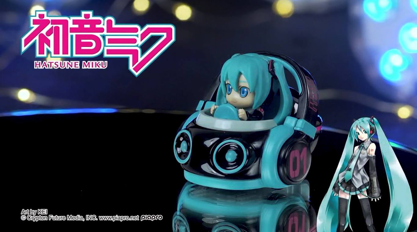 ドリームトミカに初音ミクが初登場